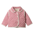 Nature Baby Marlo Quilted Coat Jam Check