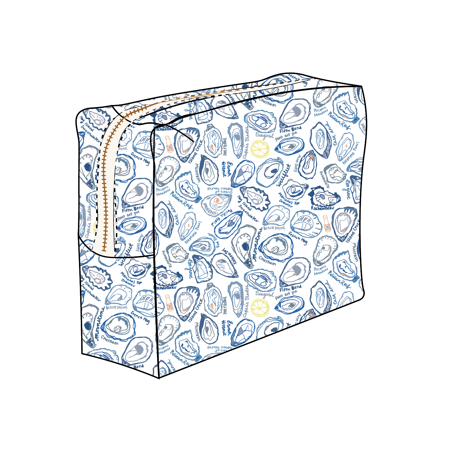 Joy Street Oyster Pouch