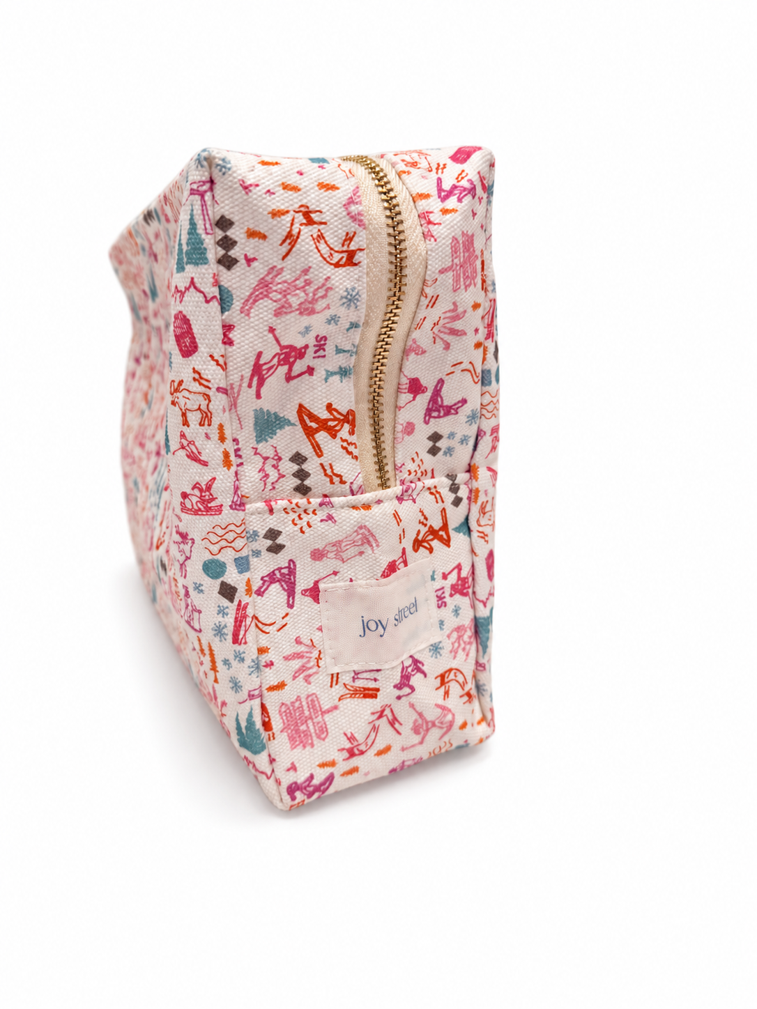 Ski Large Travel Pouch Pink