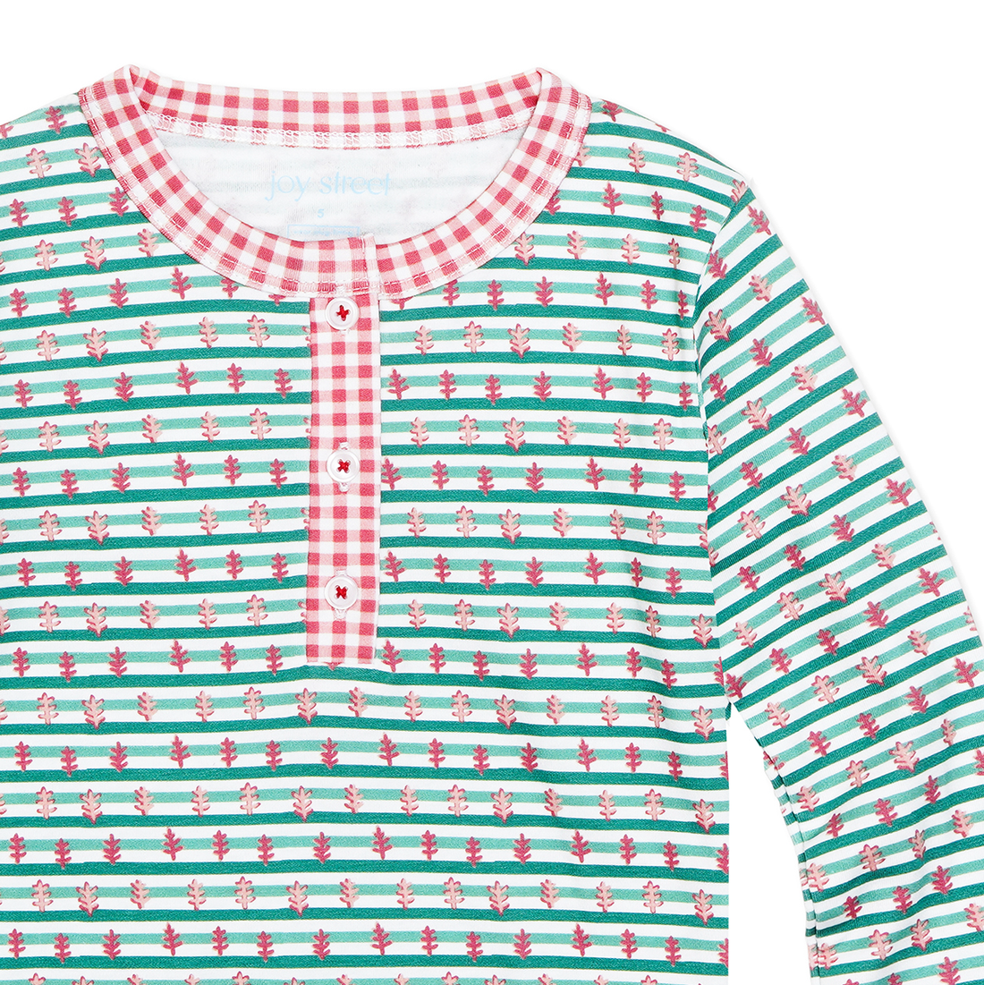 Joy Street Kids Balsam Stripe Christmas Pajamas