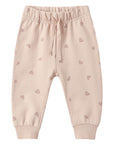 Quincy Mae Relaxed Sweatpant Hearts