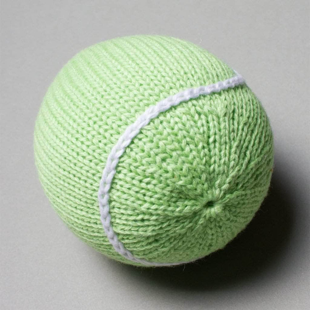 estella tennis ball baby rattle