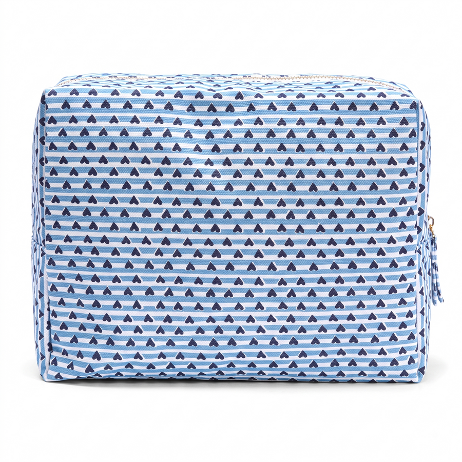 Sailor Hearts Large Travel Pouch