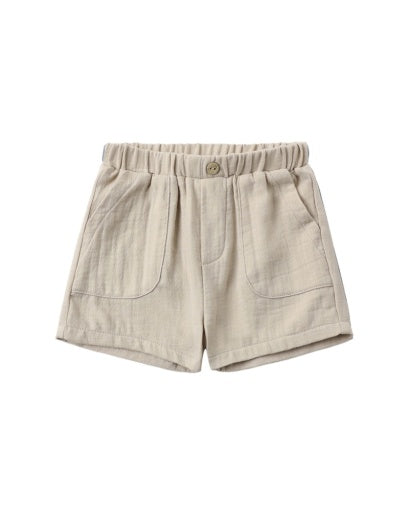 Quincy Mae Utility Short in Oat