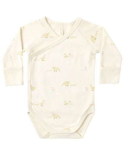 Side Snap Bodysuit Ducks