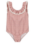 MARGARET ONE-PIECE BERRY GINGHAM