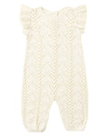 Mira Knit Romper Natural