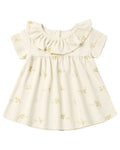 Ruffle Collar Jersey Dress Ducks