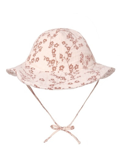 Floppy Sun Hat Pink Floral