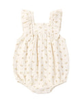 Quincy Mae Maya Romper in Golden Fleur