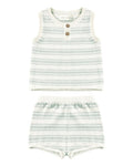 Taylor Knit Set Sky Knit Stripe