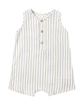 Quincy Mae Jack Romper in Vintage Stripe