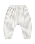 Quincy Mae Woven Pant in Vintage Stripe