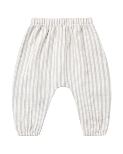 Quincy Mae Woven Pant in Vintage Stripe
