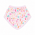 Après Ski Pink Baby Bandana Bib