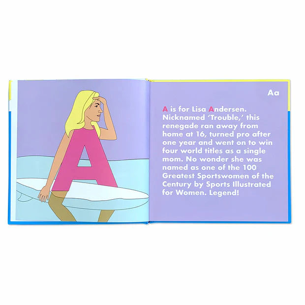 alphabet legends surf legends book