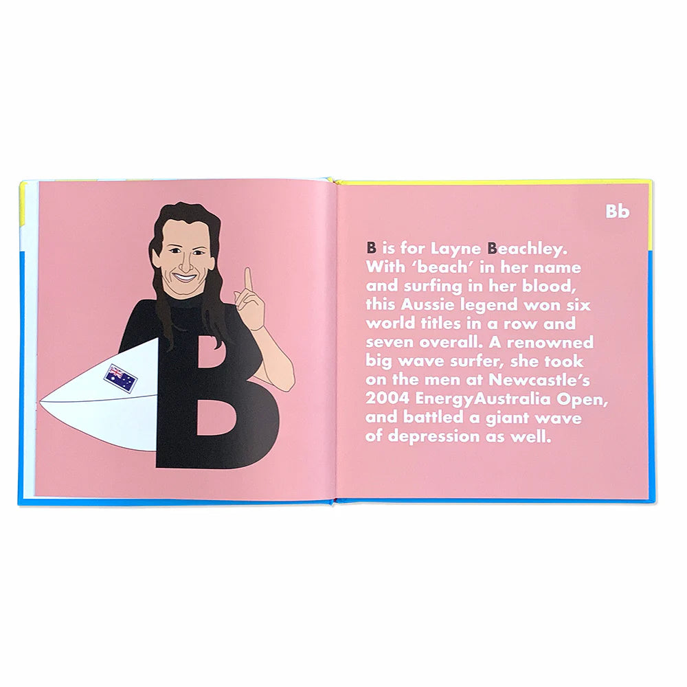 alphabet legends surf legends book