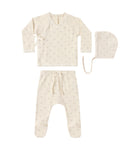 Rylee + Cru Take Home Set in Mauve Ditsy