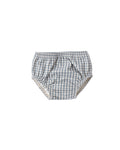 Rylee + Cru Swim Diaper in Ocean Gingham