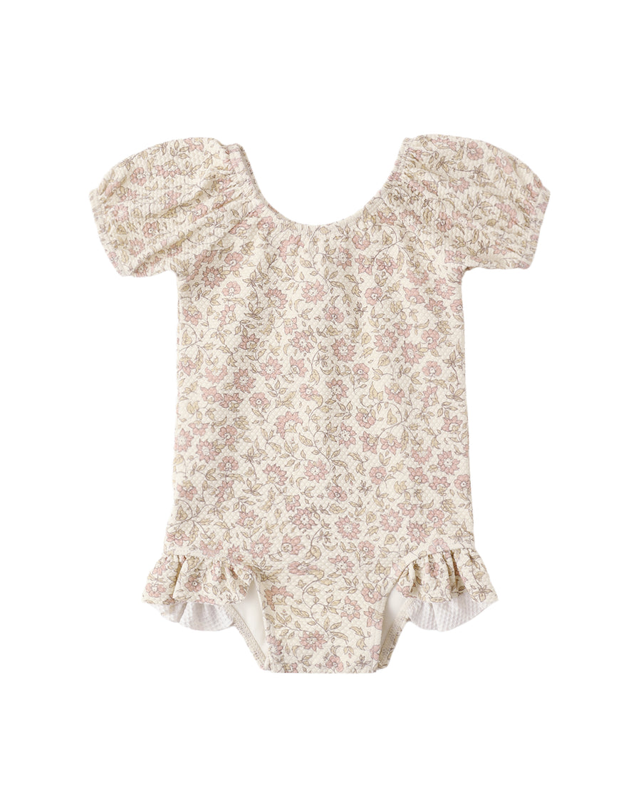 Rylee + Cru Catalina One-Piece in Dahlia