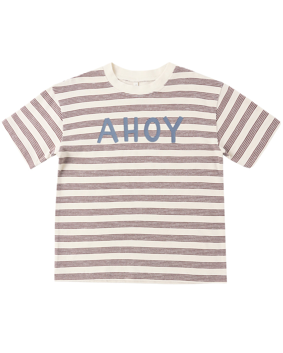 Rylee + Cru Relaxed Tee in Ahoy