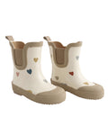 Rylee + Cru Rain Boots in Confetti Hearts