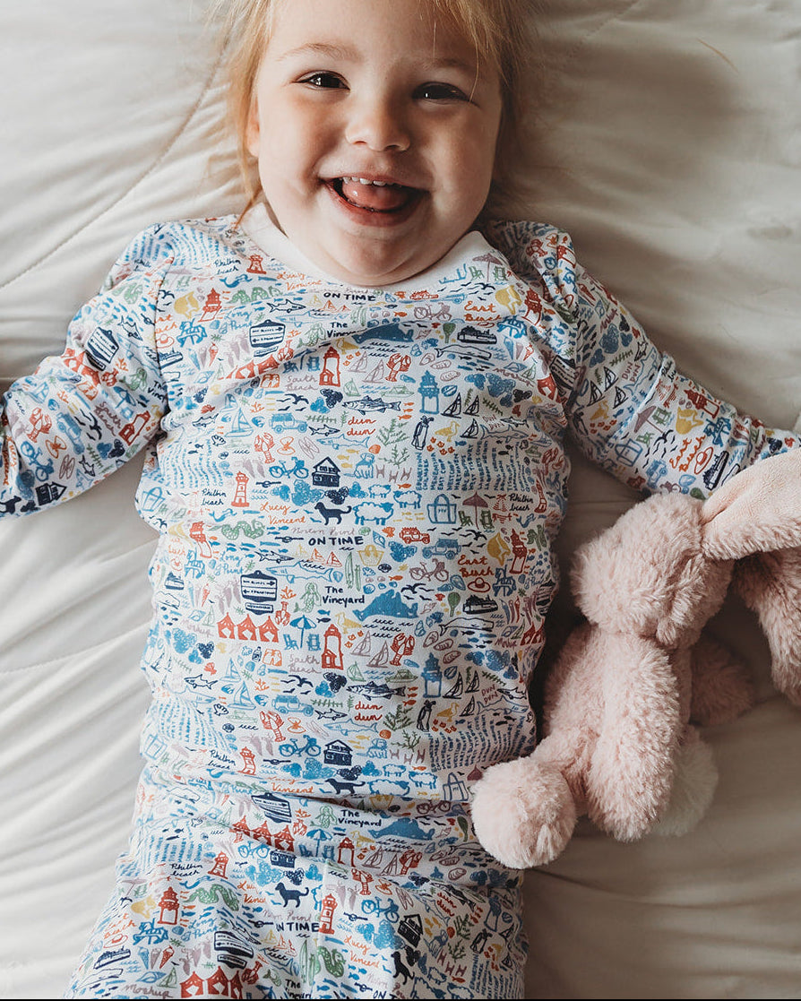 Martha's Vineyard Two Piece Kids Pajama