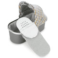 Grey - Cotton Blend Material