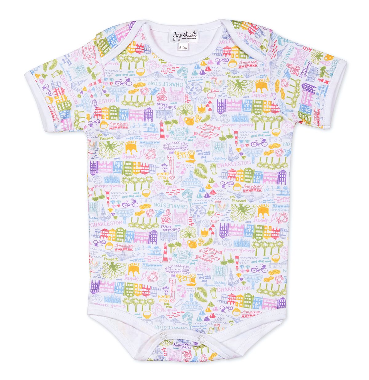 Joy Street Kids Charleston Baby Body Suit, mutli