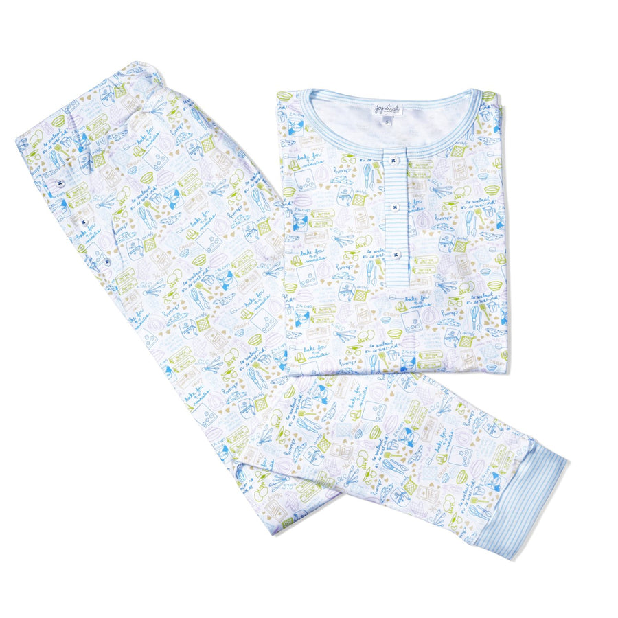 Women's Chocolate Chip Cookie Recipe Pajamas