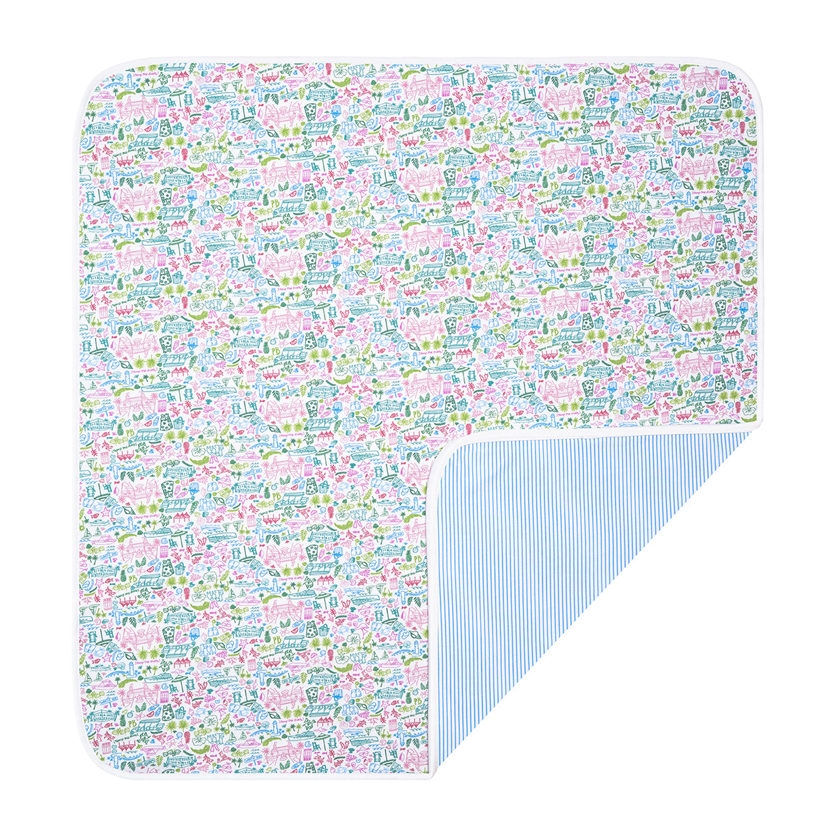 Joy Street Kids Palm Beach Baby Blanket