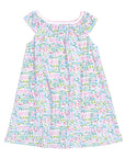 Joy Street Kids Palm Beach Printed Girls Dress