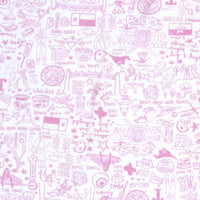 Joy Street Kids Dallas-Fort Worth print detail, pink