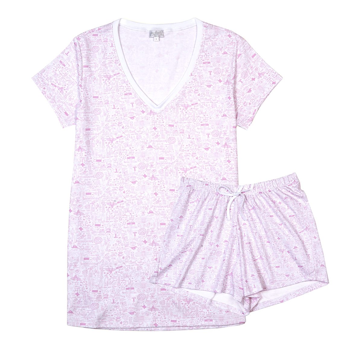 Joy Street Kids Dallas-Fort Worth womens pajamas, pink