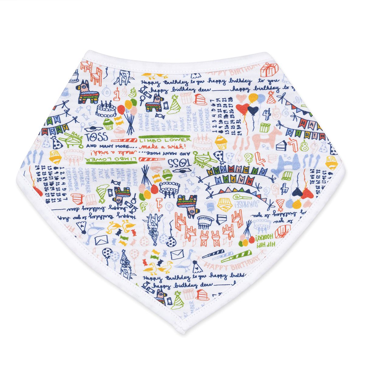 Joy Street Kids Happy Birthday Bib, multi