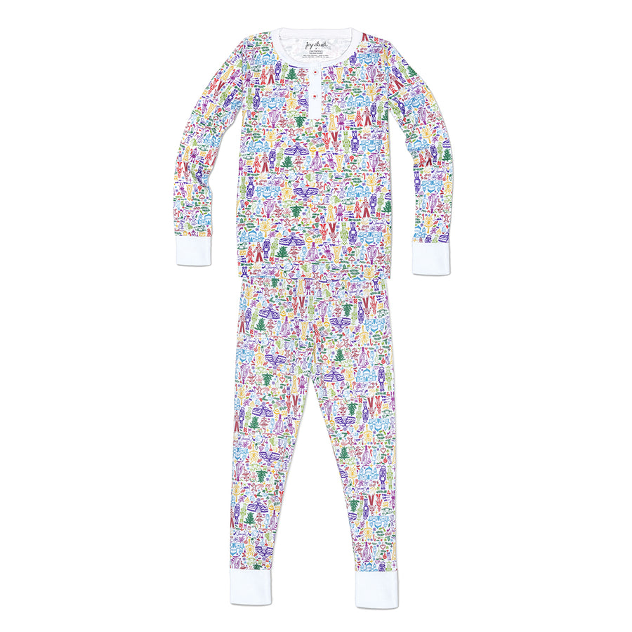 Joy Street Kids Nutcracker Christmas Pajamas