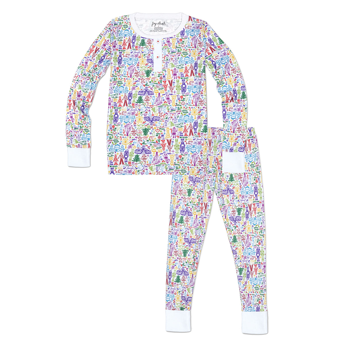 Joy Street Kids Nutcracker Christmas Pajamas