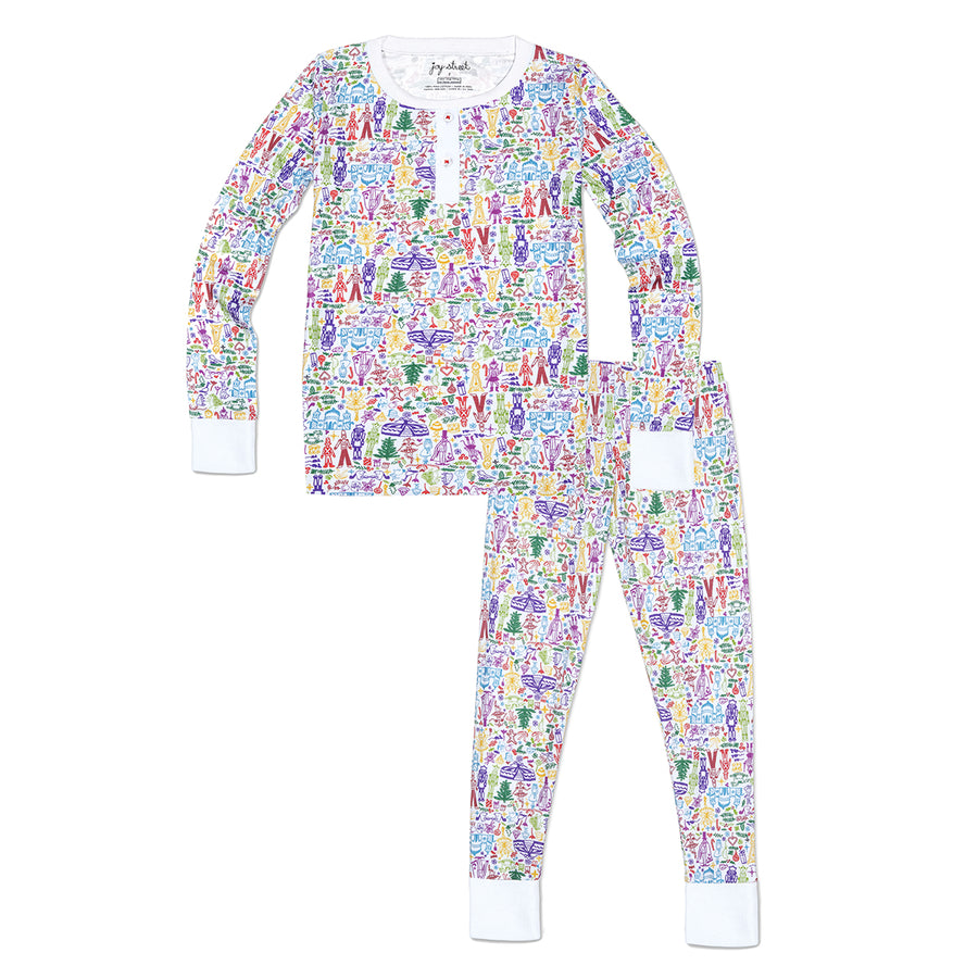 Joy Street Kids Nutcracker Christmas Pajamas
