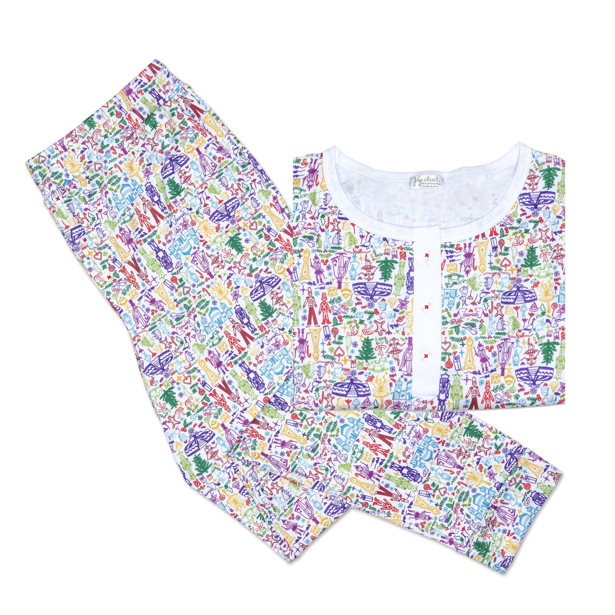 Joy Street Kids Nutcracker Women's Christmas Pajamas