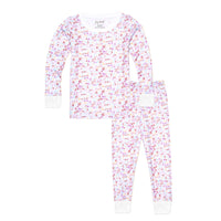 Joy Street Kids Love Two Piece Pajamas, Pink Valentine