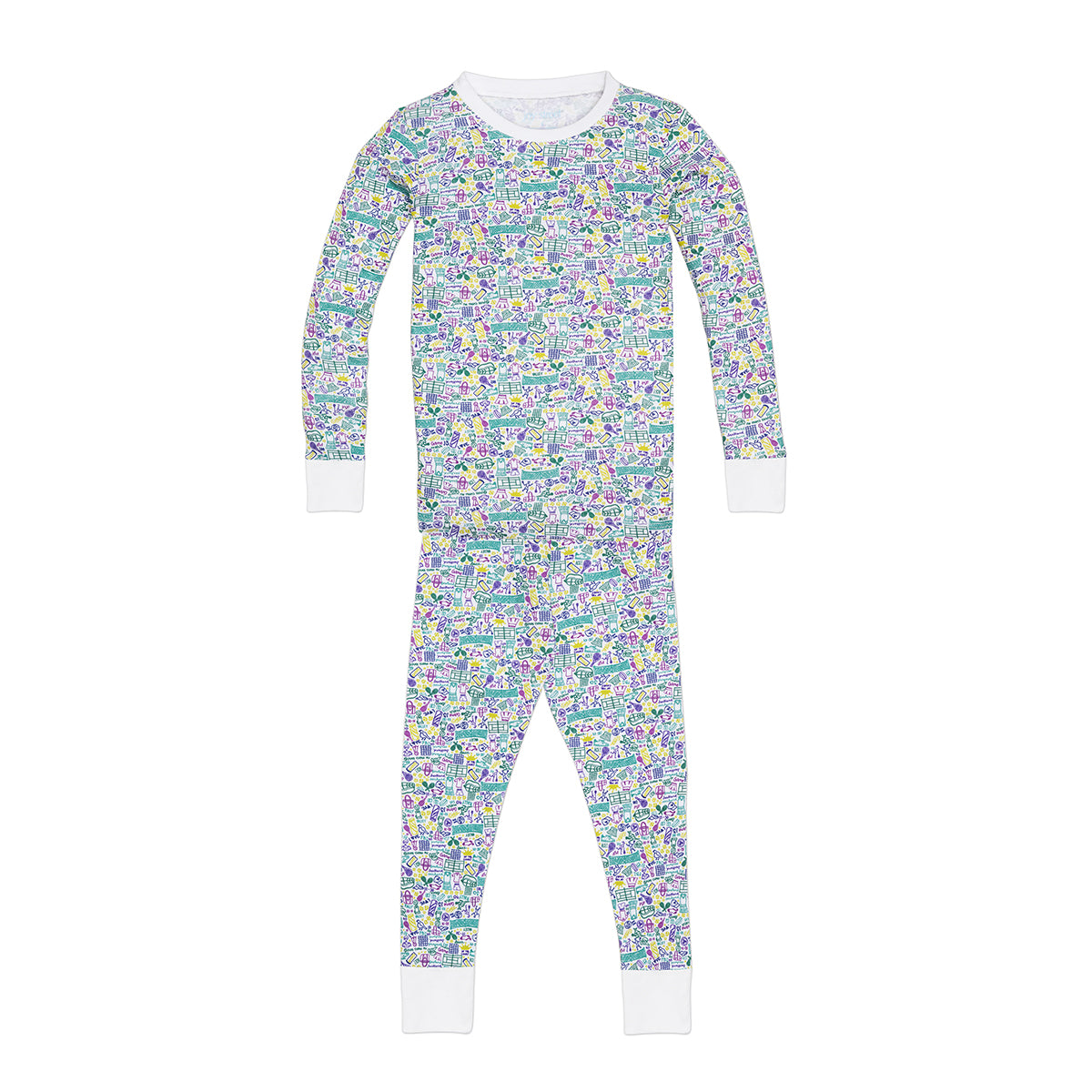 Tennis Two Piece Kids Pajamas