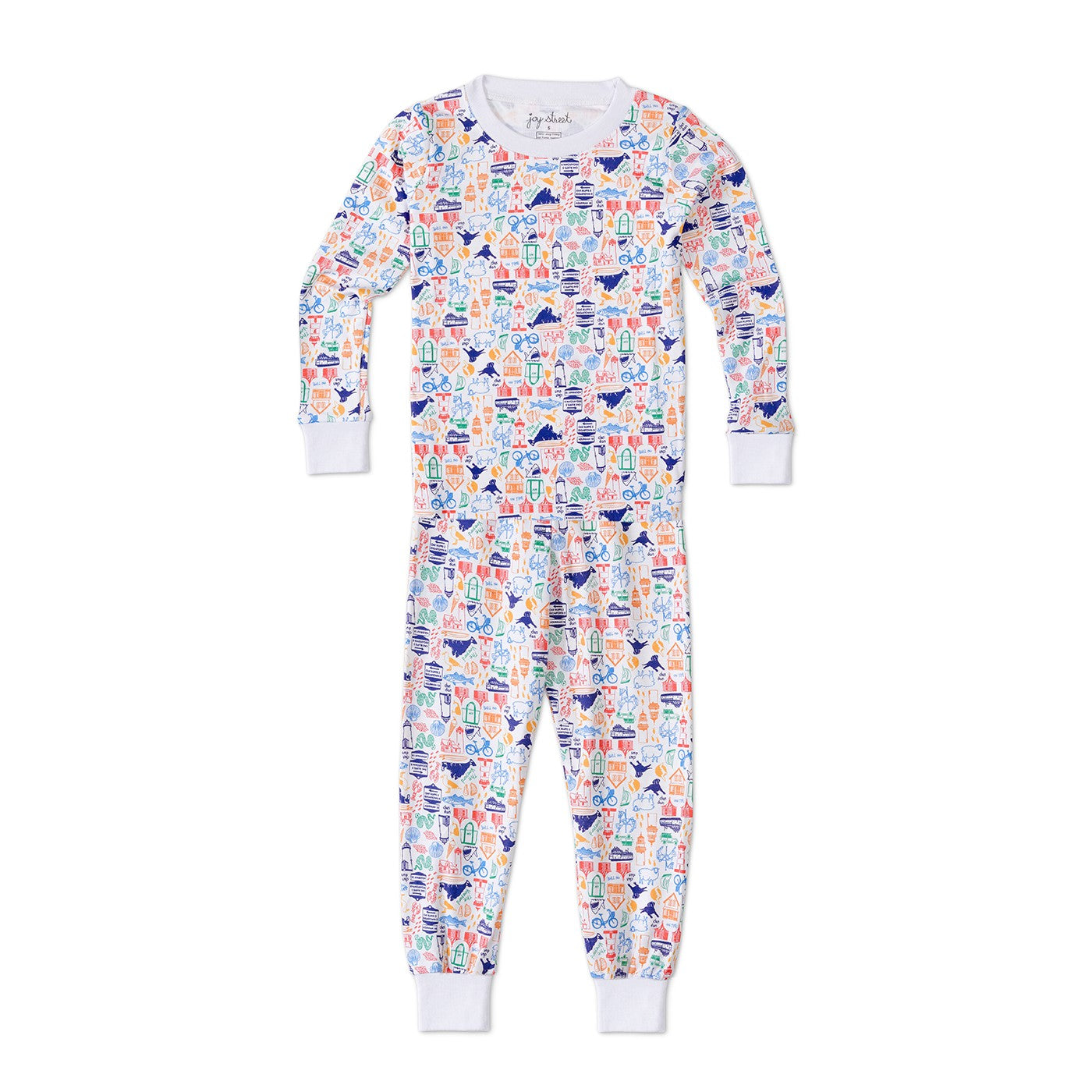 Joy Street Kids Martha's Vineyard Pajamas, multi