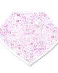 Joy Street Kids New York City bib, pink