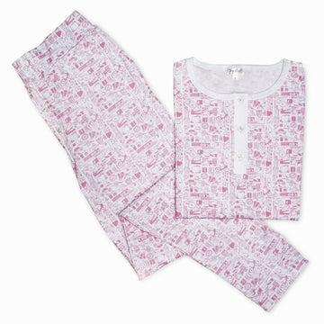 Pink New York City Women's Pajamas