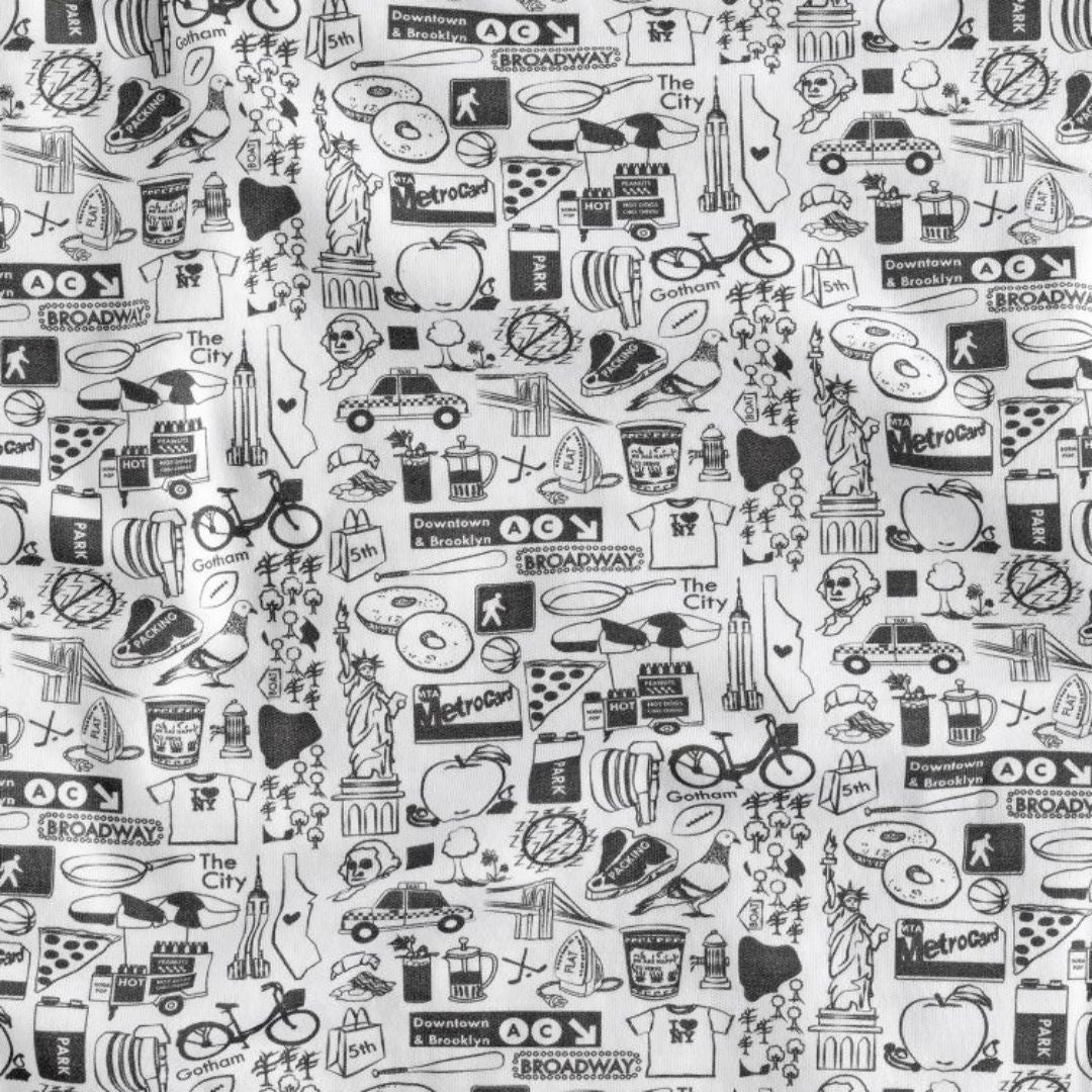 Joy Street Kids New York City print, black