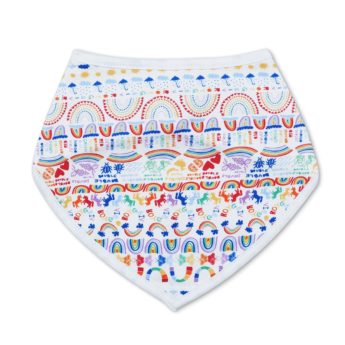 Joy Street Kids Rainbow Bib, multi