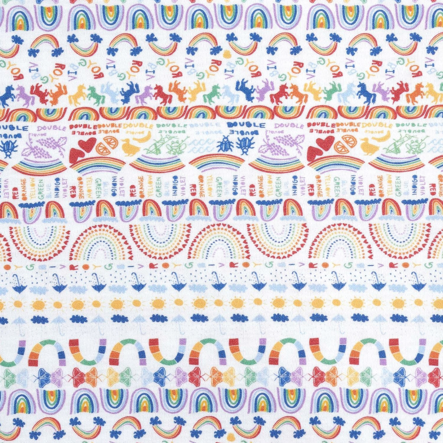 Joy Street Kids Rainbow print detail, multi