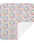 Joy Street Kids Smithsonian Natural History Museum Baby Blanket, multi