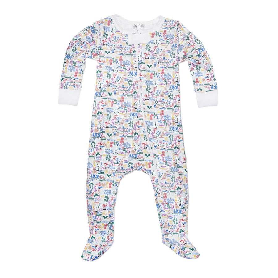 Joy Street Kids Vail Zip Onesie, Multi