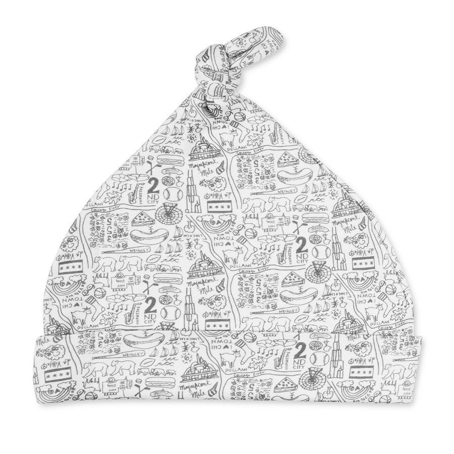 Joy Street Kids Chicago Gray Baby hat